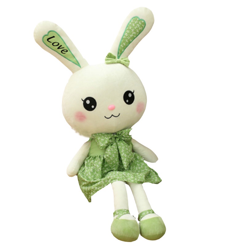 Kelinci Lucu Mainan Mewah Little White Bunny Doll PP Katun Bantal Anak Hadiah