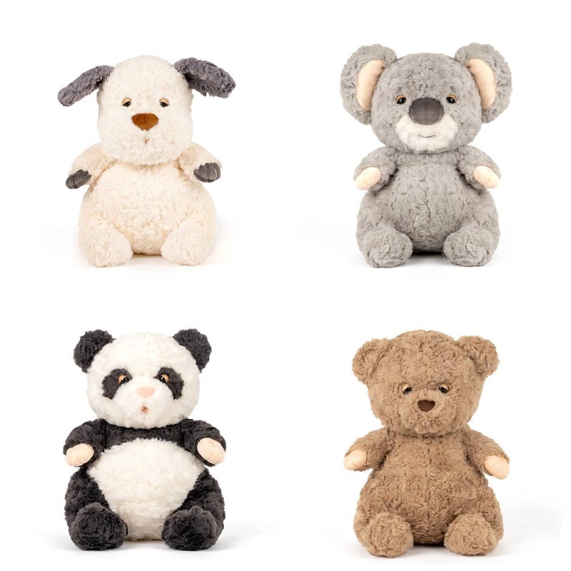 Cozy Lazy Dog Plush Stuffed Animal Boneka Beruang Kelinci Hadiah Gadis 75c