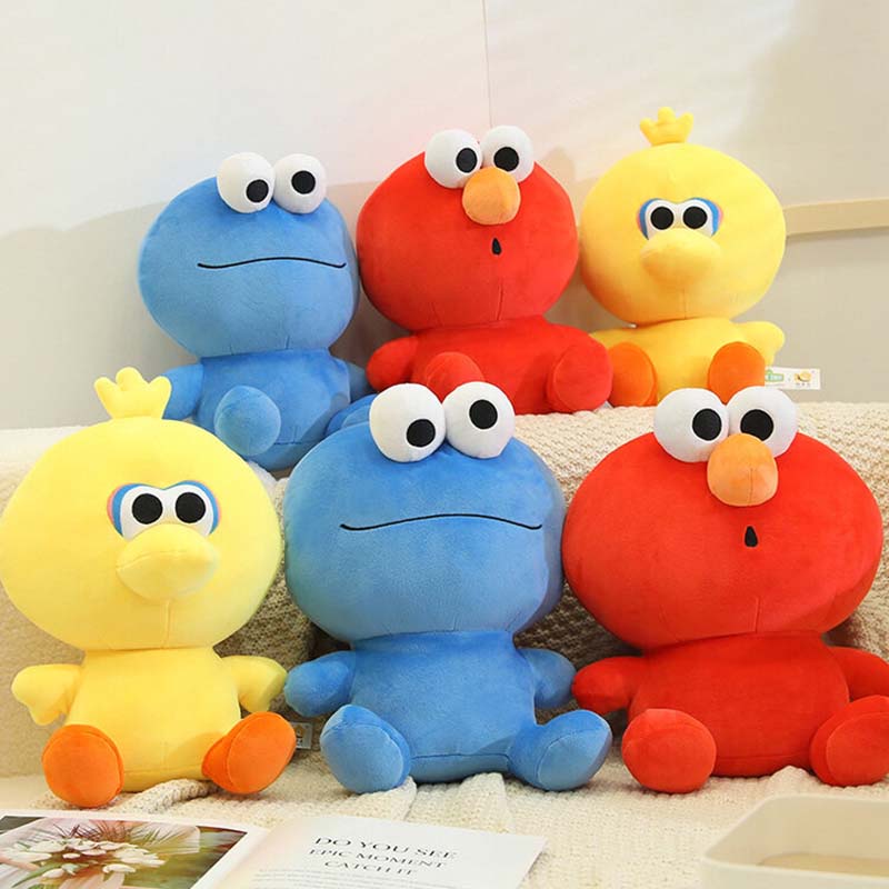 Mainan Kartun Sesame Street Warna Warni Dan Lucu Karakter Mewah