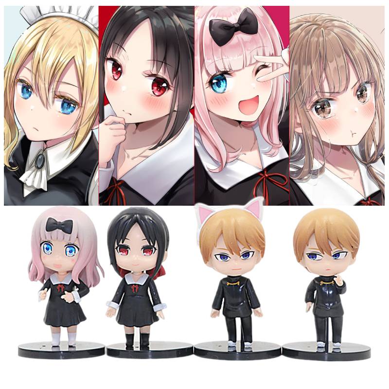 Charming Kaguya-sama Love Is War Pvc Action Figure Untuk Pajangan