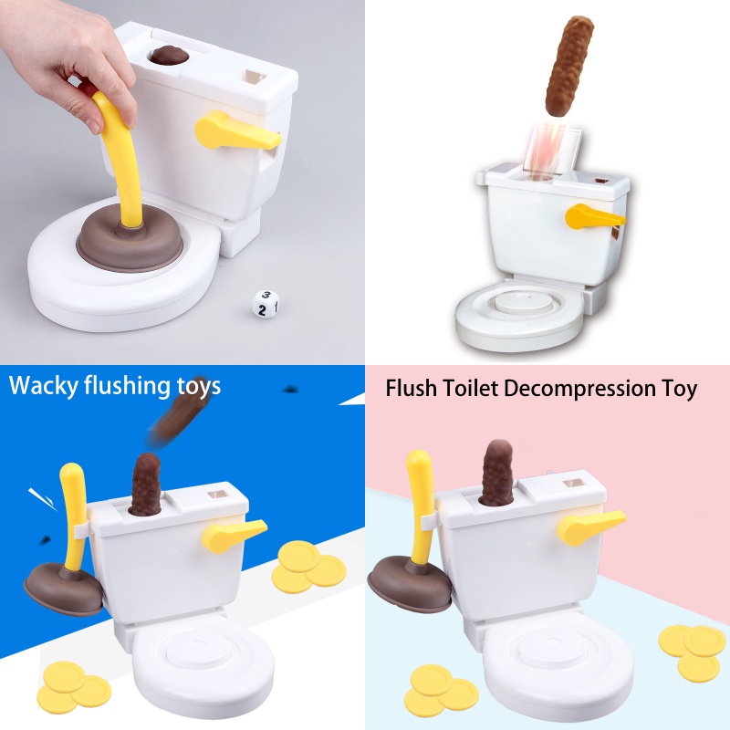 Mainan Prank Toilet Impor Jepang Dan Korea Elm/ 707-101, Barang Novelty Untuk Anak