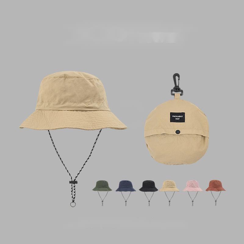 Bisa Simpan Topi Nelayan Outdoor Peneduh Tipis