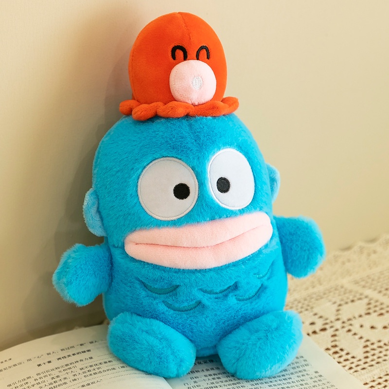 Hanton Plush Fish Cartoon-inspired Playful And Fun Mainan Lembut