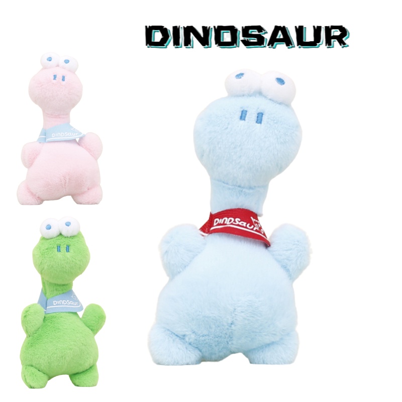 Ornamen Plush Dinosaurus Lembut Aksesori Gantungan Kunci Grosir Untuk Anak