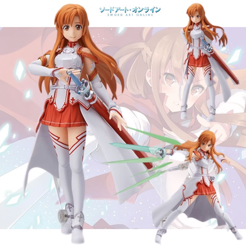 Stunning Sword Art Online 178sao Asuna Pvc Figure, Display Statis