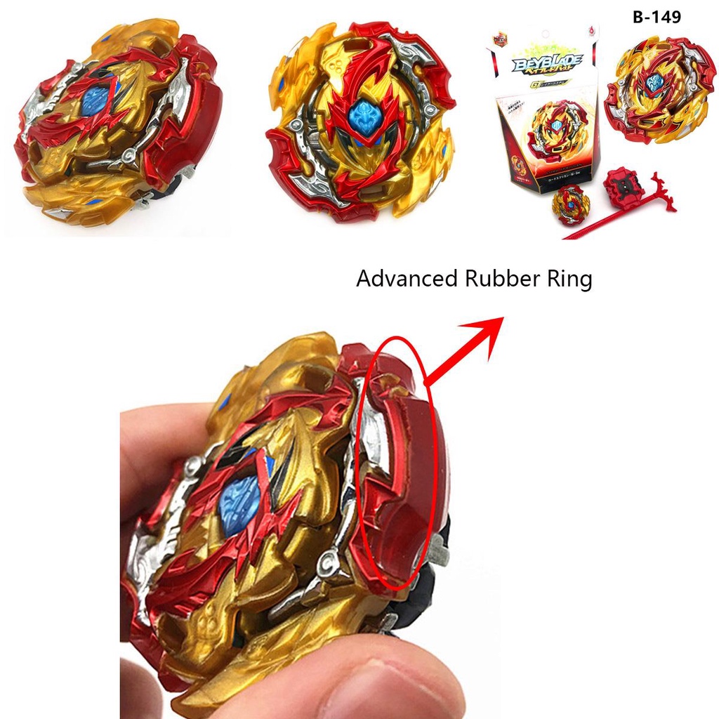 New Burst Beyblade GT B149 Spriggan Slash Dragon Dengan Penggaris Peluncur Mainan/Kawat