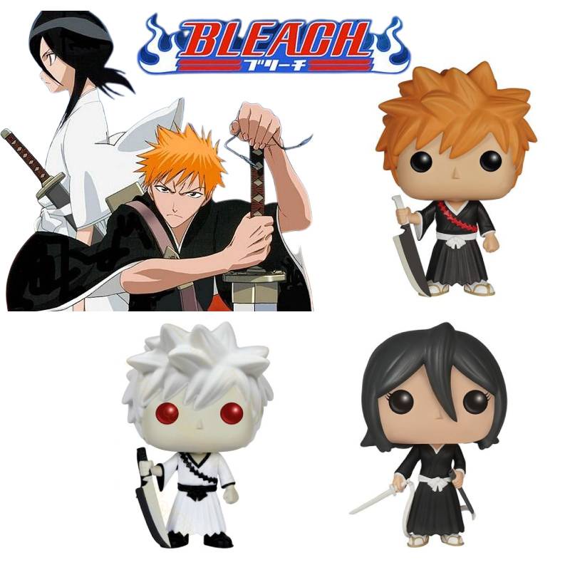 New Pop Death God Kurosaki Ichigo Figure Kolekte Pvc Putih