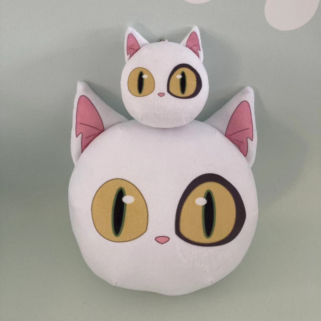 Bell Sprout Adventure Cat Dumpling Minister Plushie Dengan Liontin Pangsit Dan Gantungan Kunci Telinga Menggemaskan!