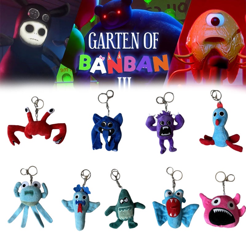 Garten Of Banban Plush Charm Aneh Ceria