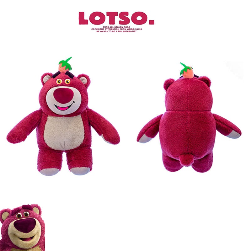 Bantal Mainan Plush Beruang Lucu Strawberry Untuk Hadiah Ulang Tahun Anak Dan Dekorasi Rumah/Kantor Bahan Katun Isi PP