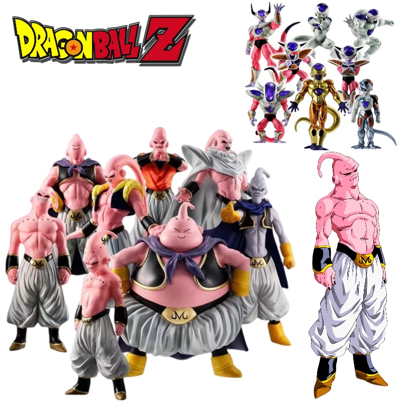 Patung Pvc Dragon Ball Z Warna Warni Majin Buu, Frieza Dan Lainnya 8buah/set