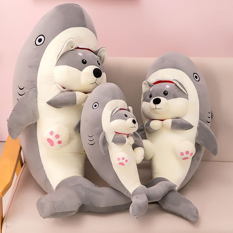 For Get Ready Ketawa Baik Dengan Bantal Anjing Hiu Kami!