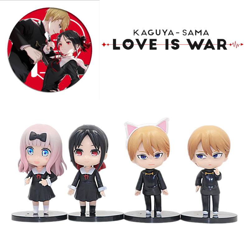 Charming Kaguya-sama Love Is War Pvc Action Figure Untuk Pajangan