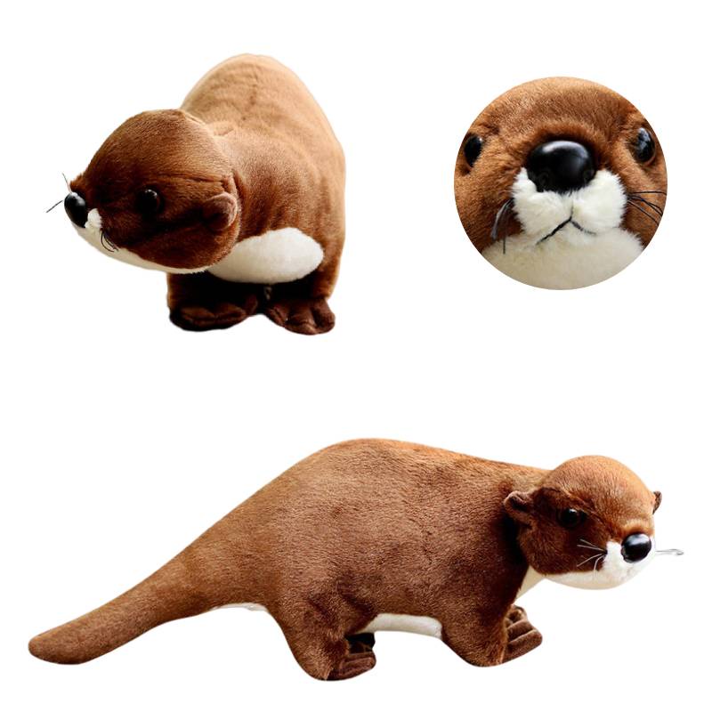 Boneka Boneka Otter Menawan Dan Realistis Bagus Untuk Pecinta Hewan Segala Usia