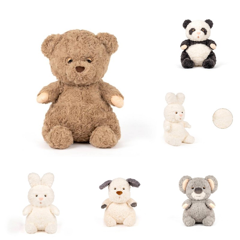 Cozy Lazy Dog Plush Stuffed Animal Boneka Beruang Kelinci Hadiah Gadis 75c