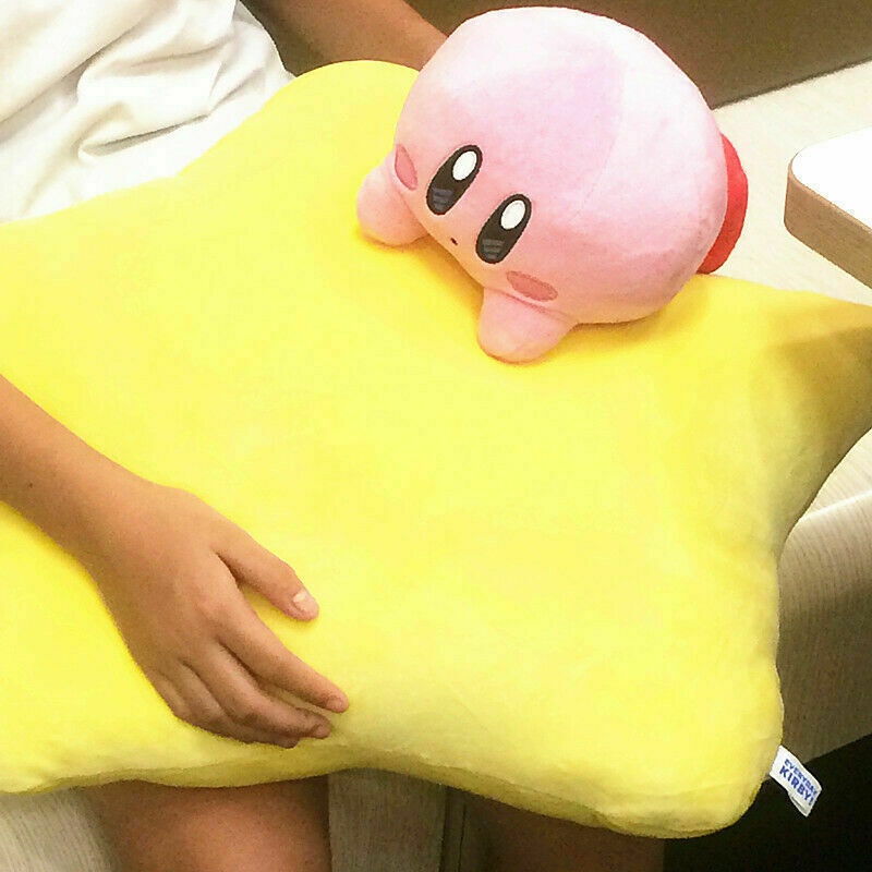 Boneka Plush Kirby Terinspirasi Anime Untuk Penggemar Segala Usia 28x18cm