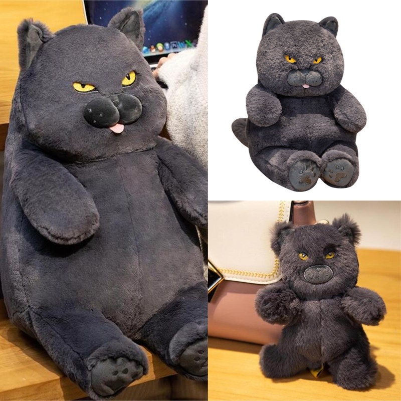 Boneka Plush Kucing Biru Untuk Dekorasi Dan Kolektor Rumah 30cm/45cm