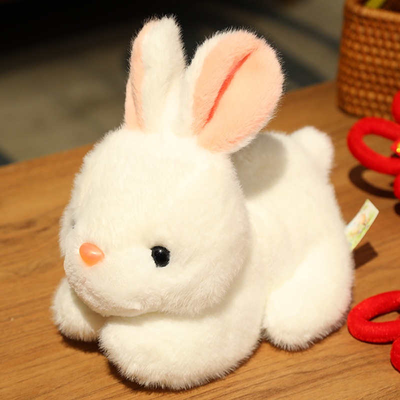 25 Cm/20 cm Plush Bunny Mainan Boneka Kelinci Boneka Binatang Lucu Dekorasi Rumah Anak Perempuan Hadiah