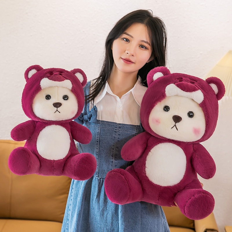 Teddy Tales bear Cosplay Stitch plushie bear Manyo Mainan Mewah Boneka Mainan Lembut Hadiah Ulang Tahun Anak