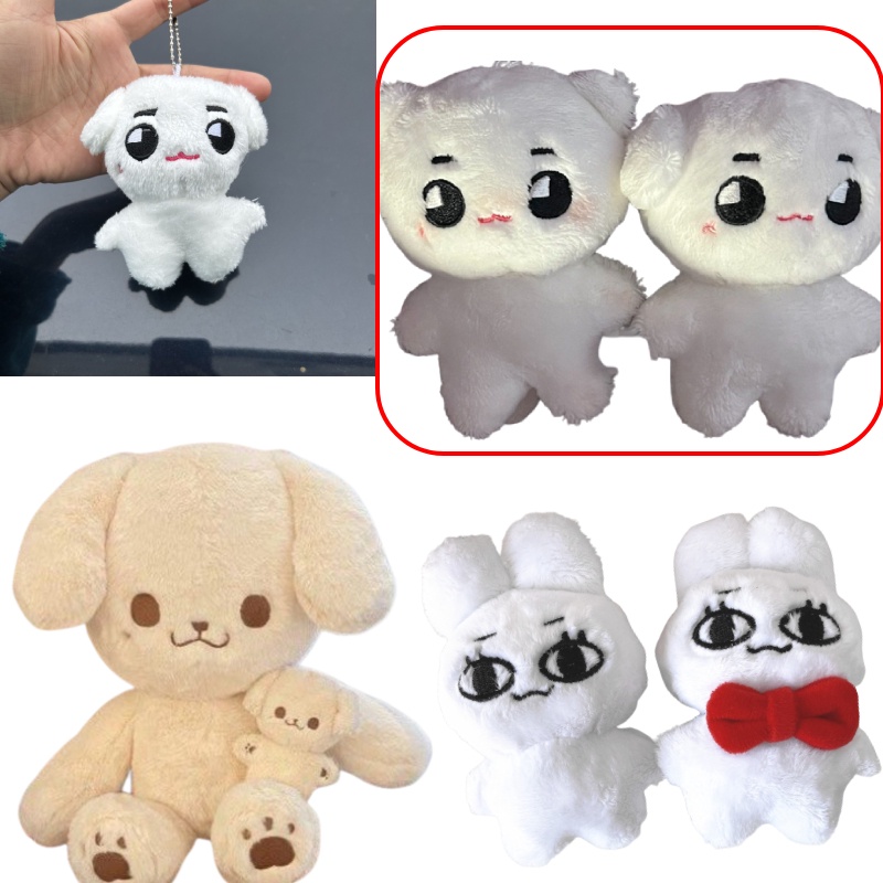 Nctdream Jeno Kongjjen Dream Show Merchandise Adorable White Bunny Pilihan Gantungan Kunci Dan Boneka