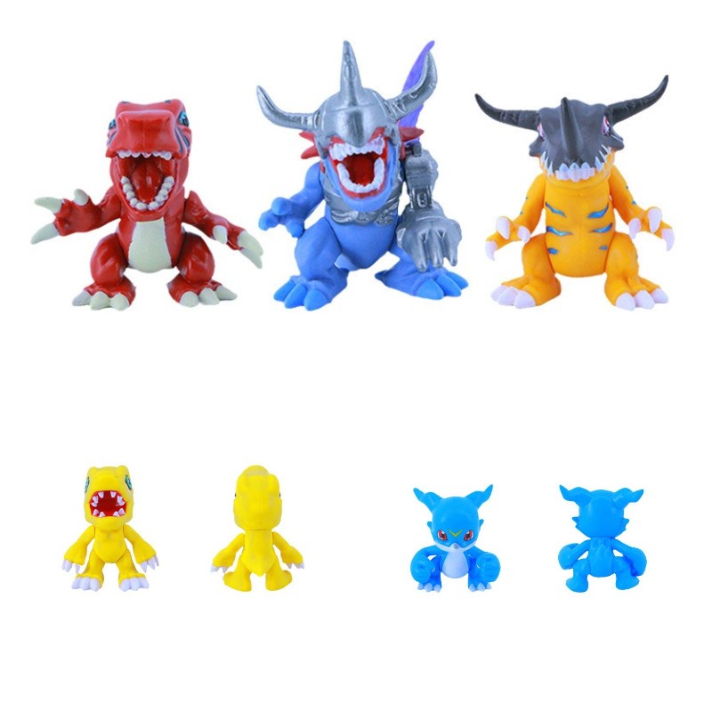 Of Set6 Figure Monster Digital Untuk Fans Kolektor Dan