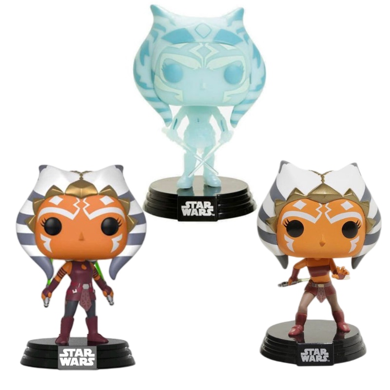 Funko Pop Star Wars Ahsoka Model Figure Tinggi 9cm Mainan Koleksi