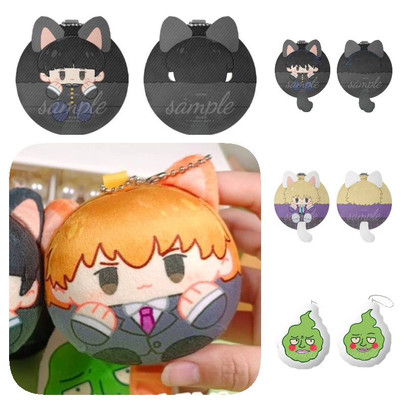 Gantungan Kunci Liontin Plush Mob Psycho100Manis Imut Dengan Karakter Reigen, Teruki, Ritsu, Lesung, Dan Mob