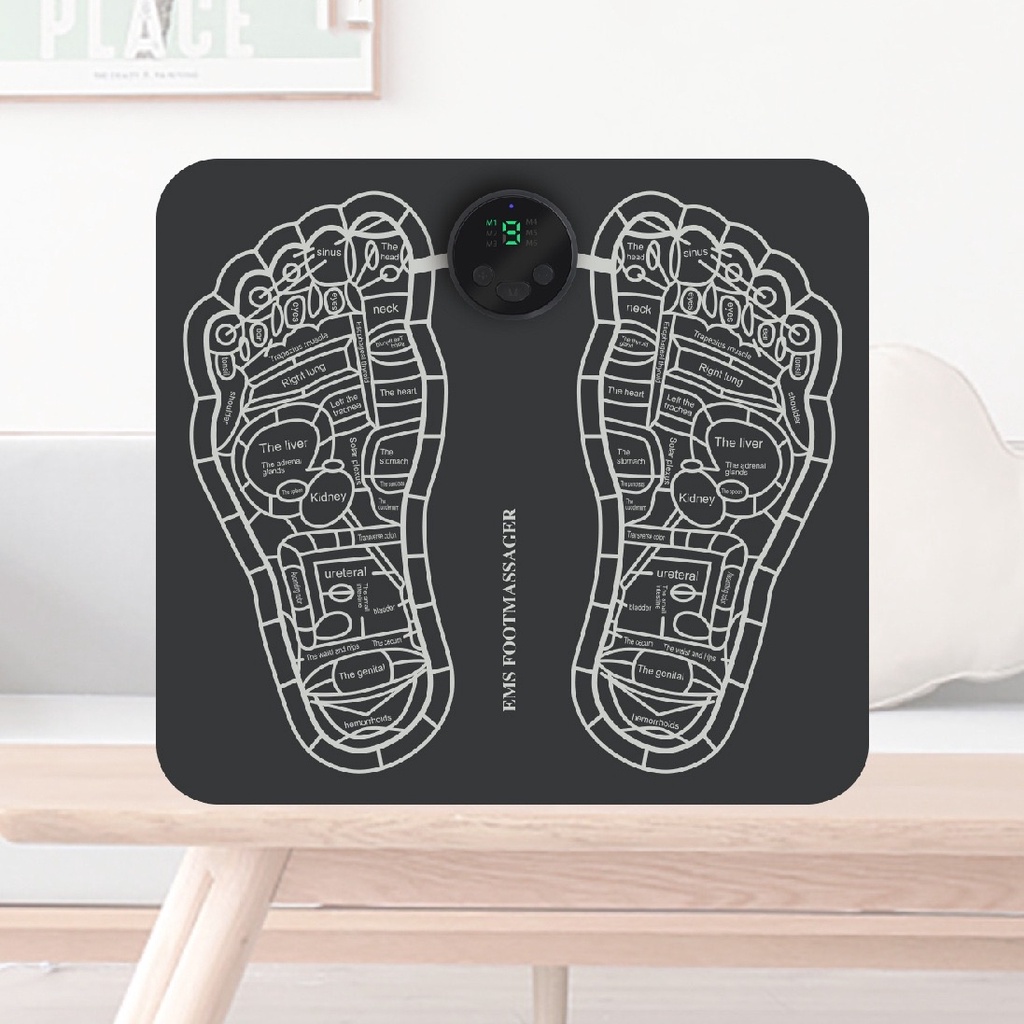 Umakuigital display baterai model mport pijat Foot pad instrumen alfinoot pemijat stapelassage alat fiktor lain ilot pemijat mesin terapi stapeloot