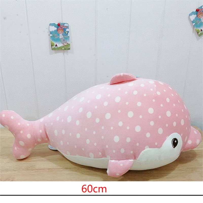 60 cm Kreatif Dolphin Lempar Bantal Hiu Mainan Mewah Boneka Paus Hadiah Selebriti Internet