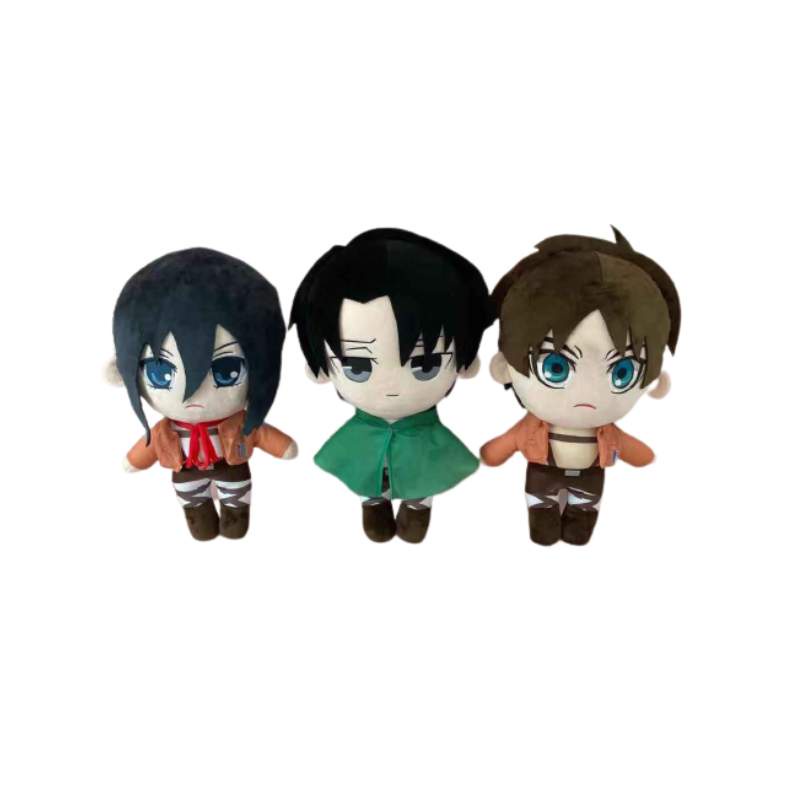 On Titan Attack Eren Jaeger Mainan Mewah Isi Boneka Kartun Dekorasi Anime Hadiah