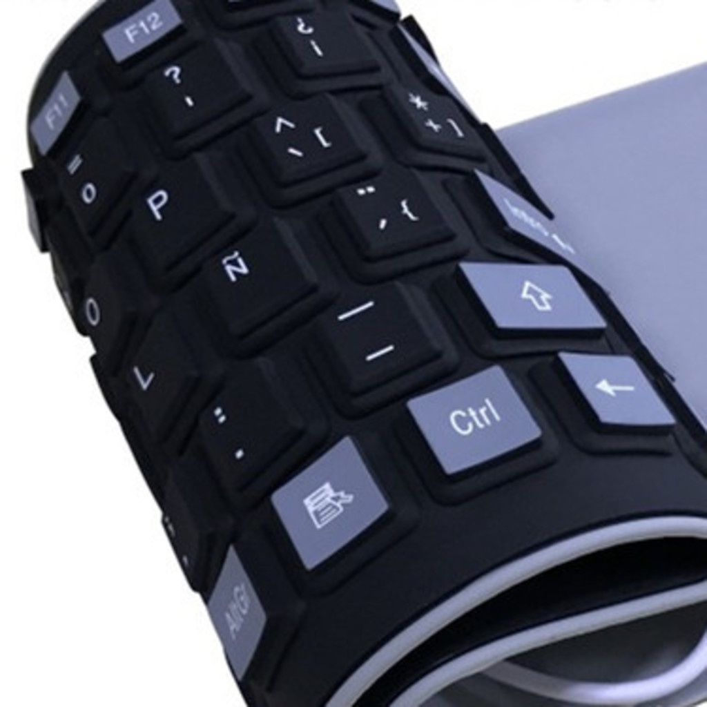 103kunci Keyboard Kabel Keyboard Spanyol USB Kabel Keyboard Silikon Keyboard Mute Keyboard Ringan Keyboard Portable