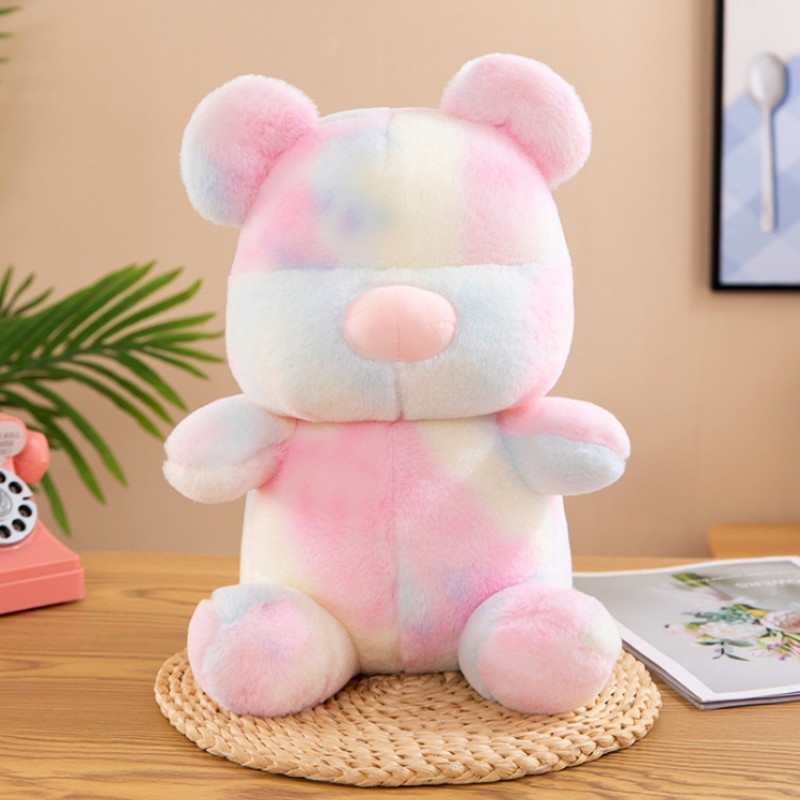 70cm Gloomy Rainbow Bear Mainan Mewah Boneka Binatang Warna-Warni Untuk Anak Dan Dewasa Lucu