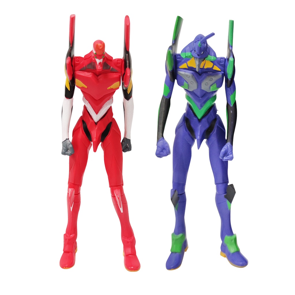 Eva Test Type EVA-02 Action Figure Model Mainan PVC Desk Decor Kado Ulang Tahun Anak
