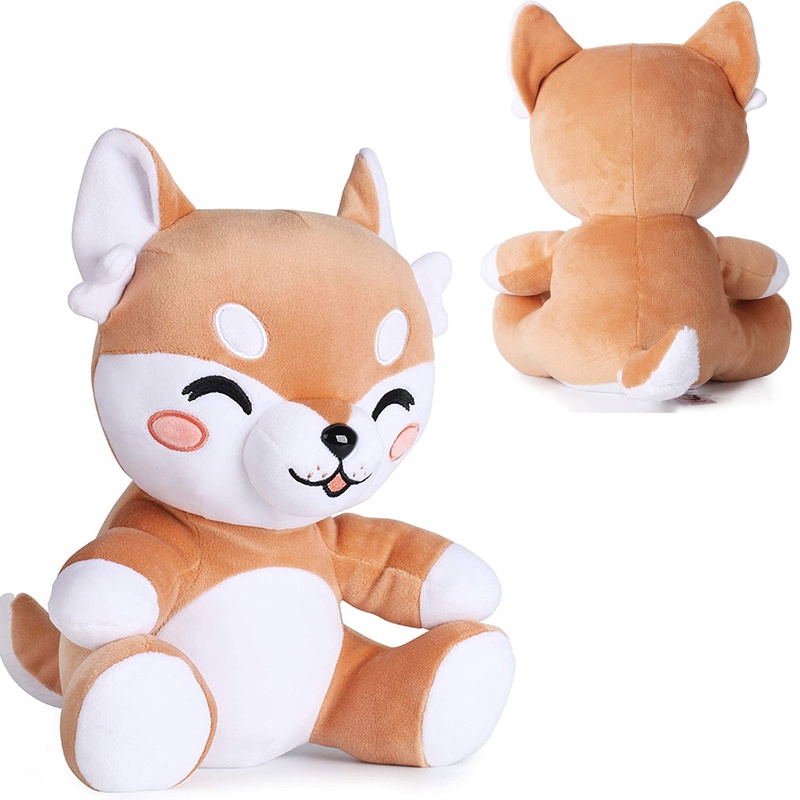 Adorable Corimori Akito De Shiba Inu Plush Lembut Dan Berbulu Corgi Fox