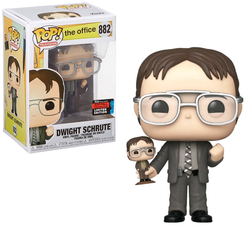 Action Figure Dwight Schrute Kantor 10cm Replika Sangat Detail Dengan Fitur Realistis