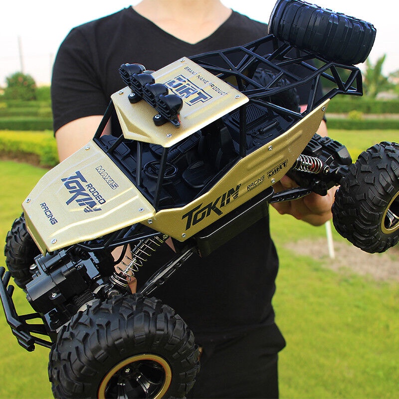 1/12 Mobil RC 4WD Remote Control Kendaraan Kecepatan Tinggi 2.4Ghz Off-Road Hadiah Mainan Anak