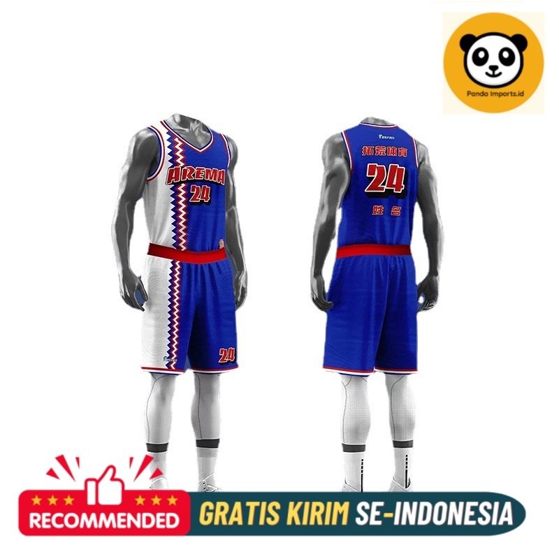 Pakaian Olahraga Pria Siswa dewasa seragam basket bahu sempit tim latihan permainan Amerika seragam 