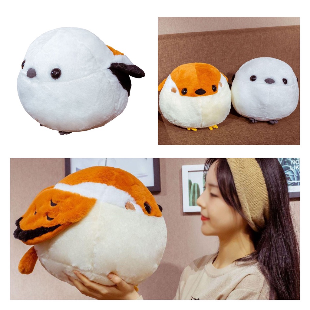 Mainan Boneka Burung Pipit Gunung Lembut Dan Dapat Dipeluk Untuk Anak-Anak