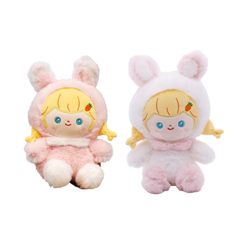 Mainan Plush Anak Perempuan Kelinci Boneka Katun Pp Menggemaskan Untuk Anak-Anak 25cm