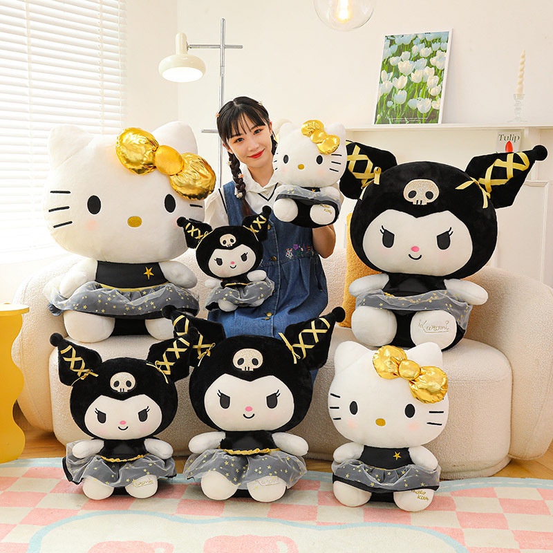 Kurumi Adorable and Kitty Plushies Anak Perempuan Dan Anak