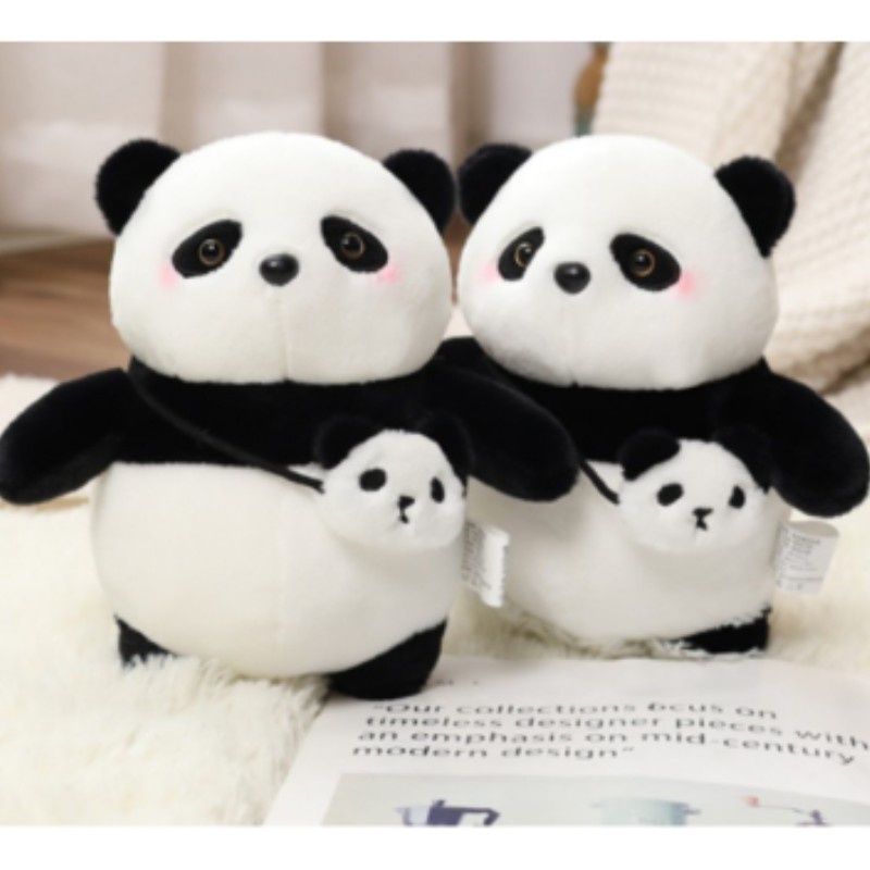 Mainan Plush Panda Montok Lucu Untuk Dekorasi Rumah Dan Waktu Bermain Anak