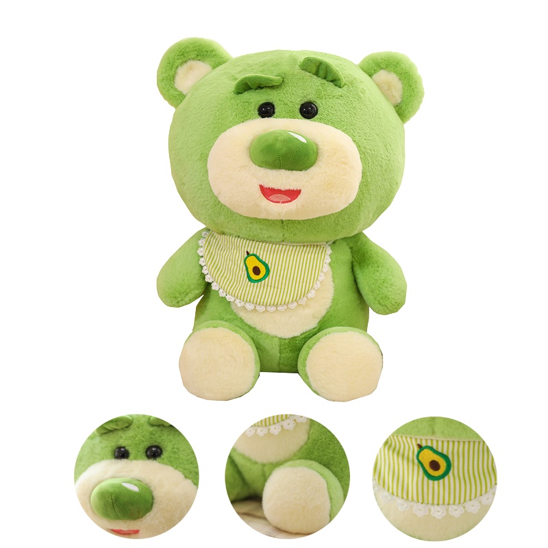 Huggable Avocado Bear Boneka Binatang Wajib Punya Untuk Anak