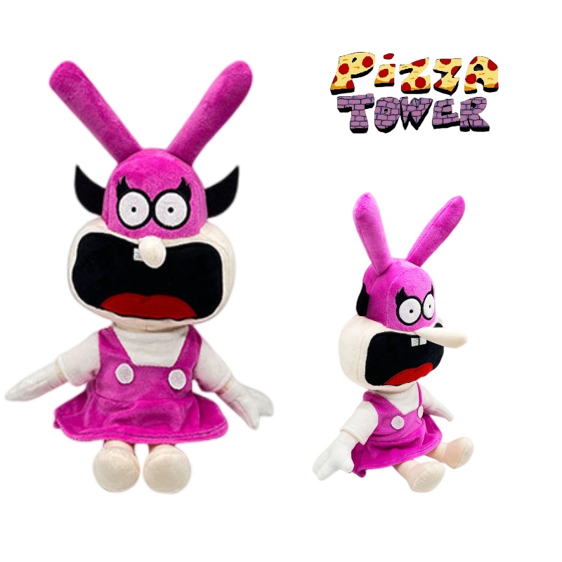 Telinga Panjang Kelinci Pizza Tower Boneka Binatang Sobat Main