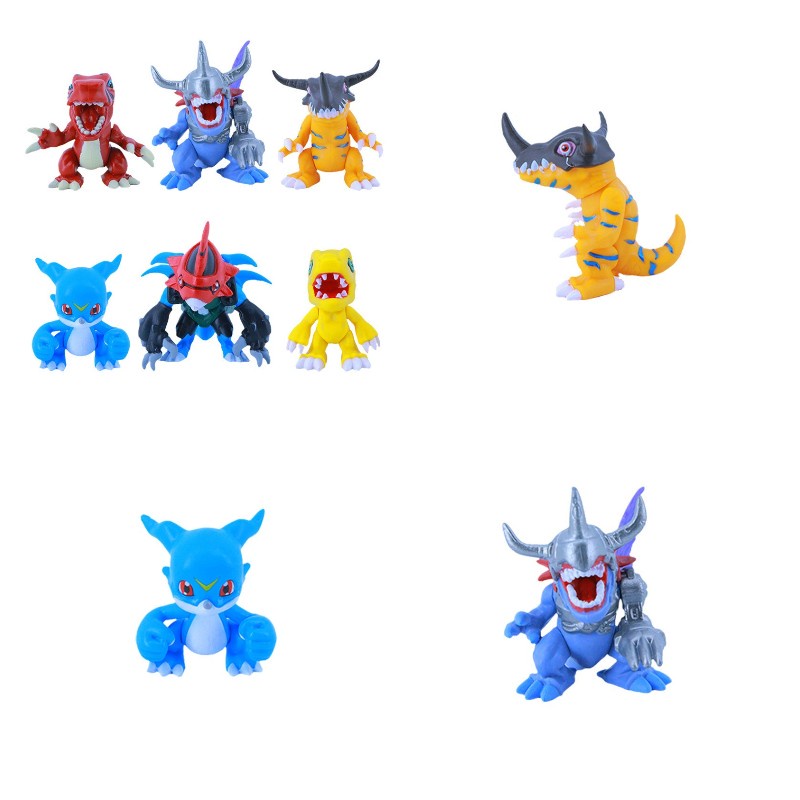 Of Set6 Figure Monster Digital Untuk Fans Kolektor Dan