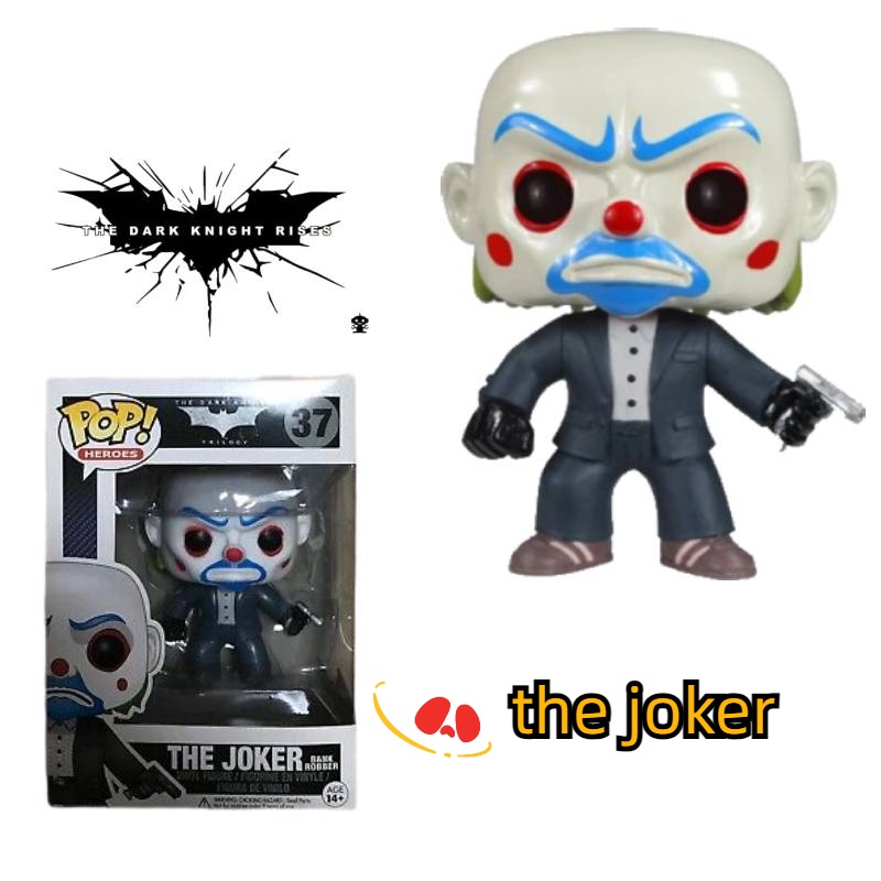 Dark Knight Joker Pvc Figure Tinggi 10cm Mainan Koleksi Gaya Kartun