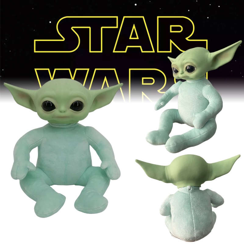 Star Wars Baby Yoda Memakai Pakaian Boneka Plush Action Figure Yoda Mainan Model Hadiah