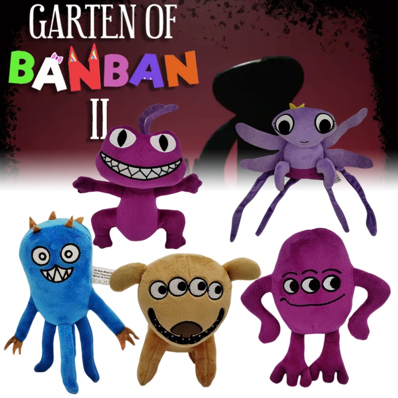 Adorable Banban Garden Plushies Mainan Hewan Lucu Dan Cuddly Untuk Semua Usia