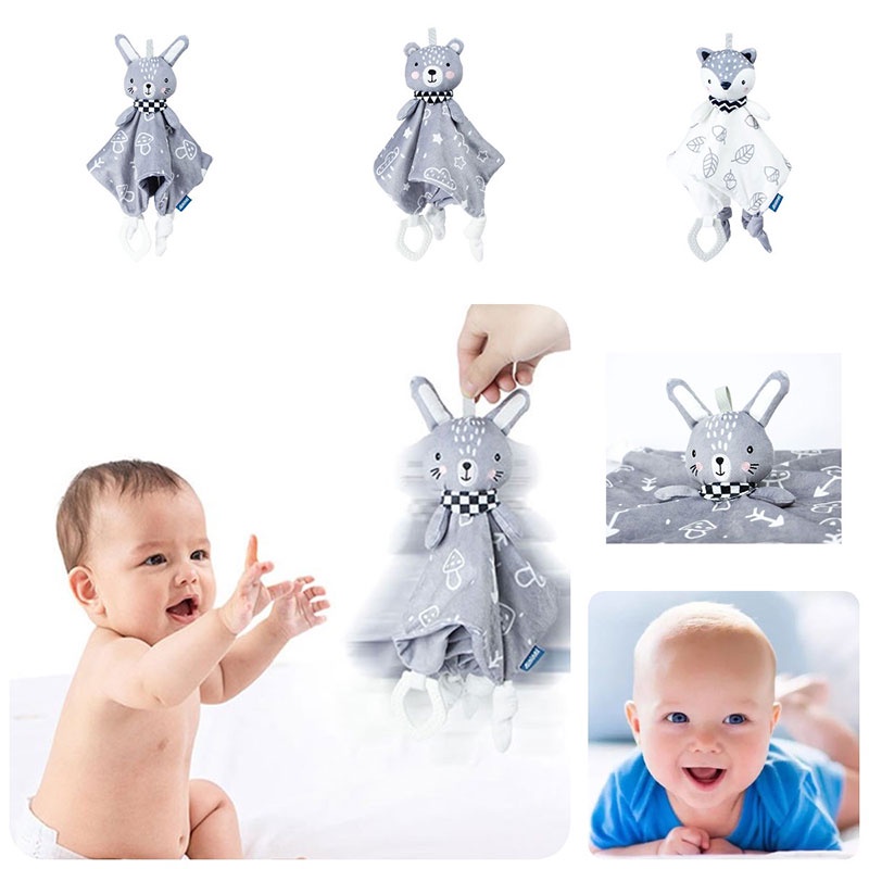 Pengaman Hewan Boneka Menggemaskan Dengan Taggies Dan Teether