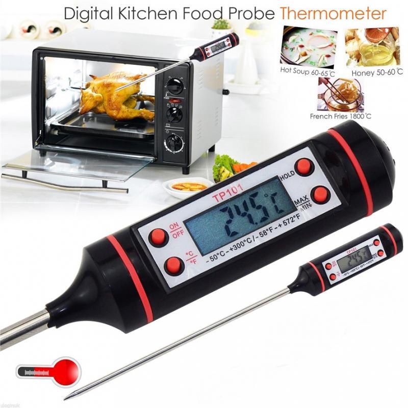 Termometer Dapur Masak Elektronik Digital Akurat Akurat BBQ Alat Masak Alat Oven Daging Untuk Susu