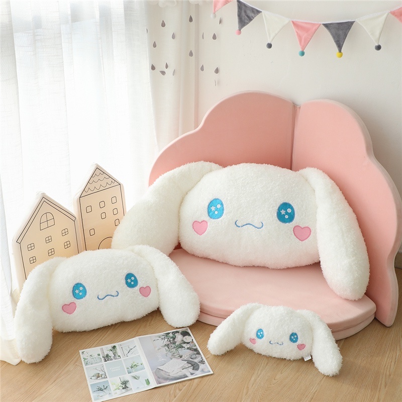 Cinnamoroll Plush Sanrio Mainan Bantal Sofa Cushion Kartun Anime Hadiah Boneka Boneka